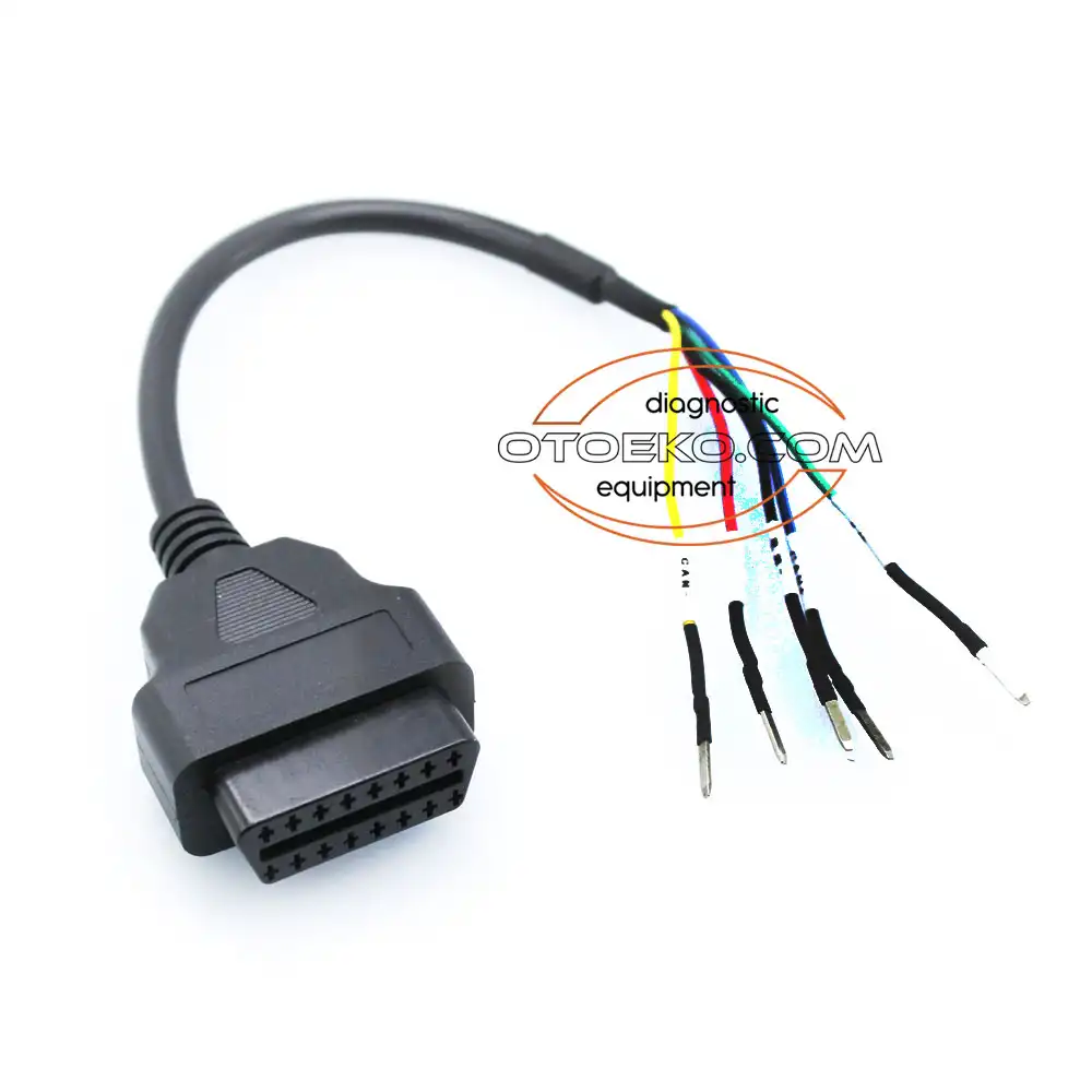 كابل ووصلة الفحص والتشخيص الصناعية Universal Motosiklet Obd2 (Otoeko) عالية الاعتمادية - 16